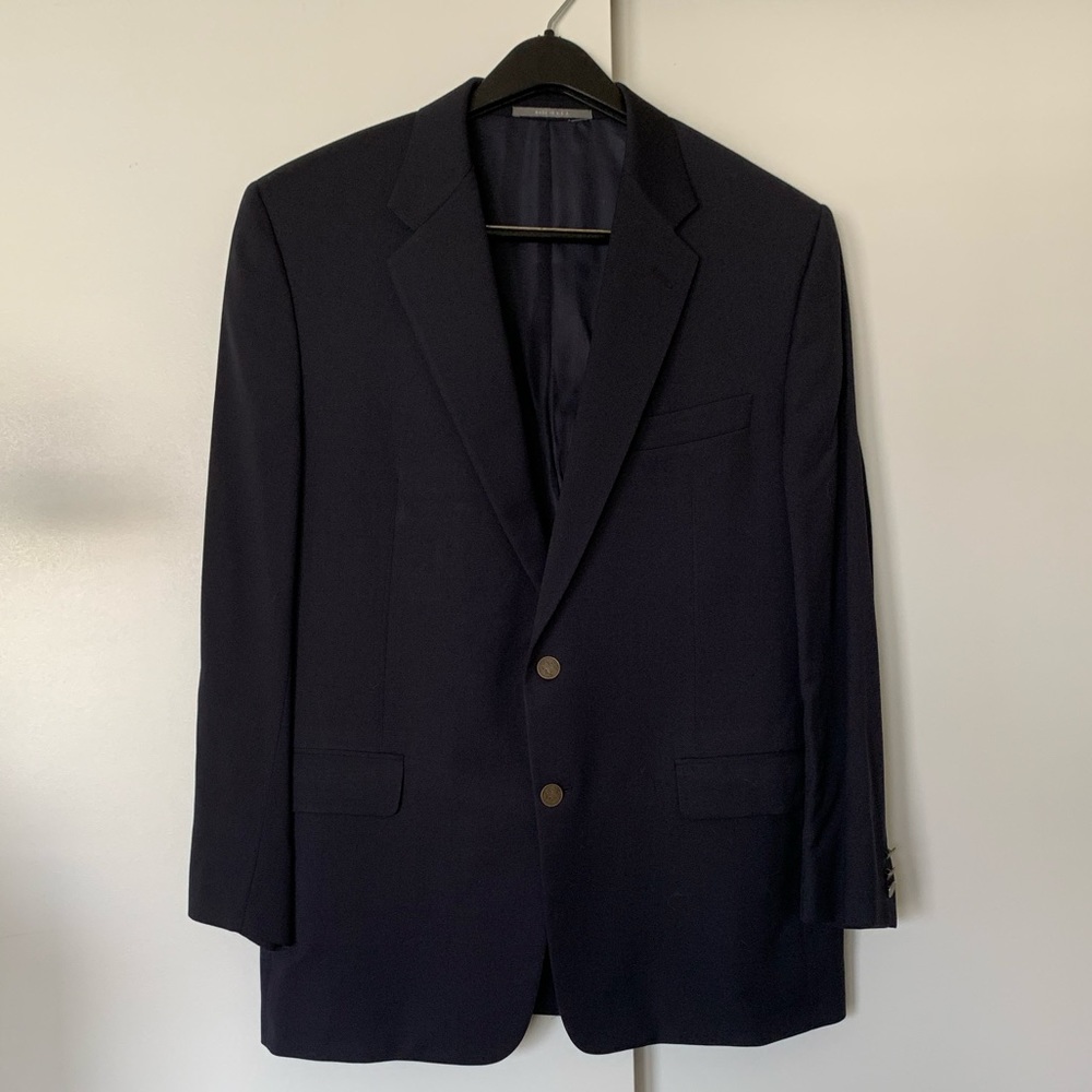Hickey Freeman Navy Blazer